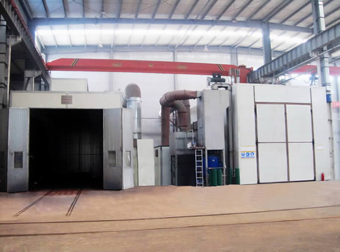 石油機(jī)械廠噴砂、噴漆房